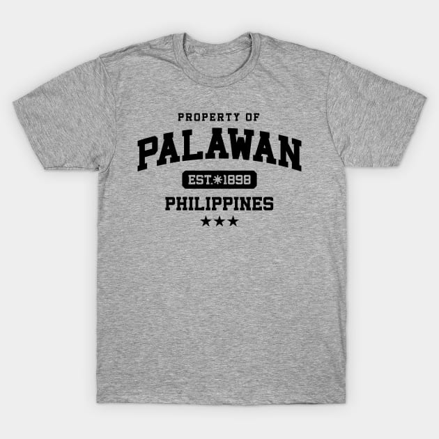 Palawan - Property of the Philippines Shirt T-Shirt by pinoytee